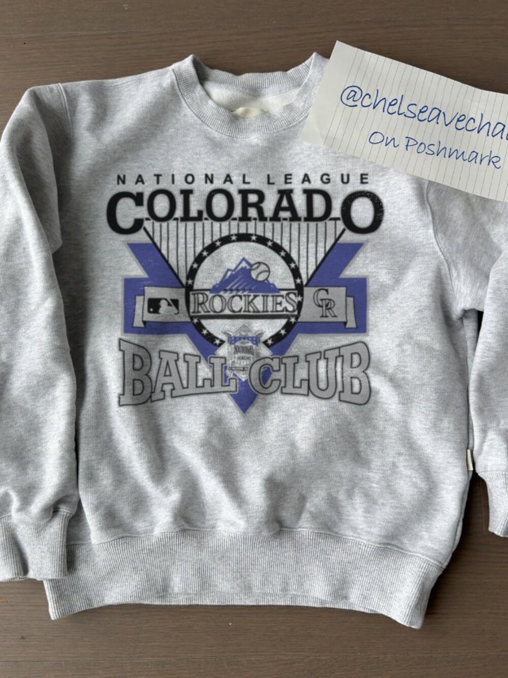 Vintage Colorado Rockies Baseball Sweatshirt, Colorado Rockies Men Women Shirt